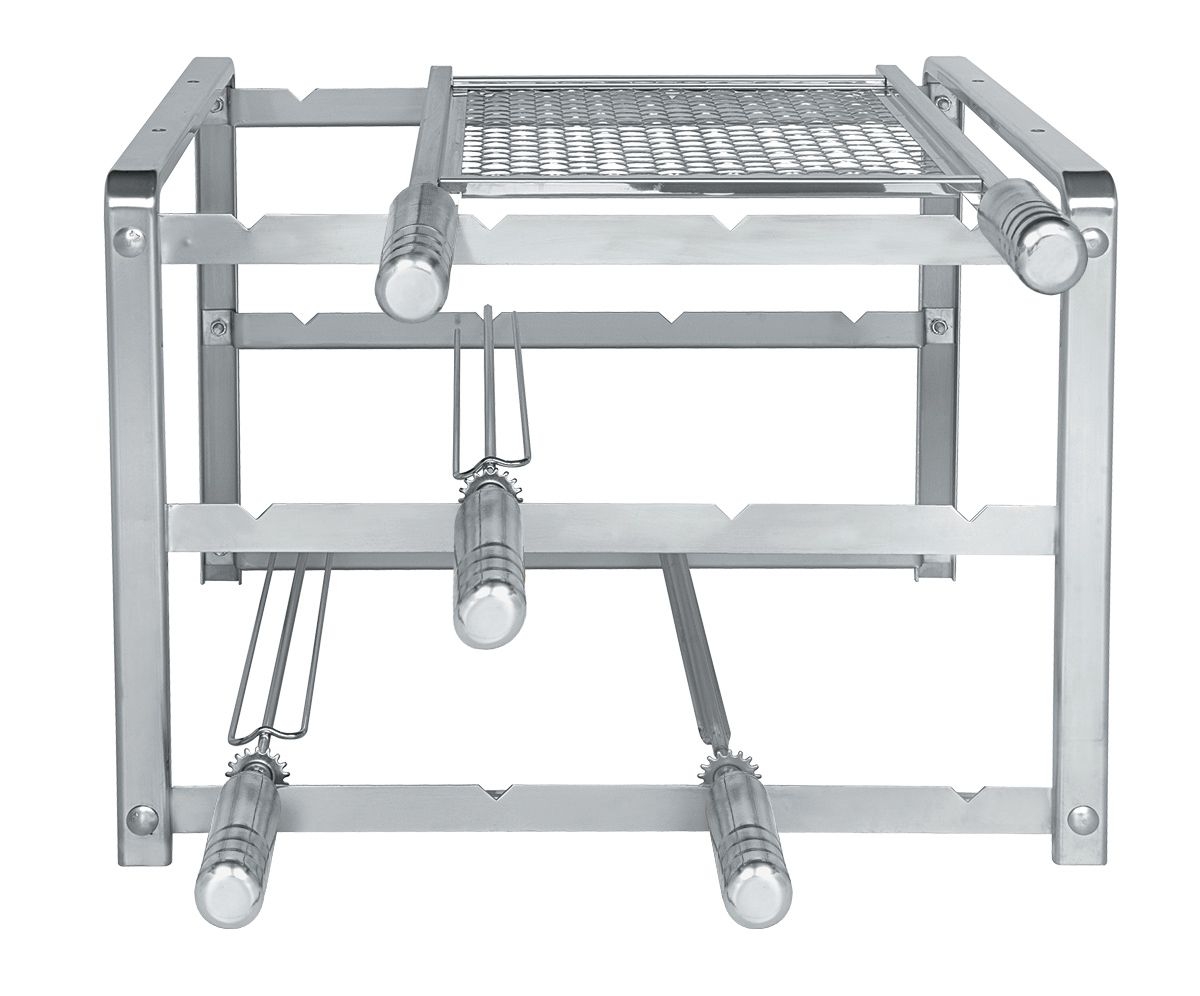 Kit Suporte 1004 Premium  Para Churrasqueira - Giragrill